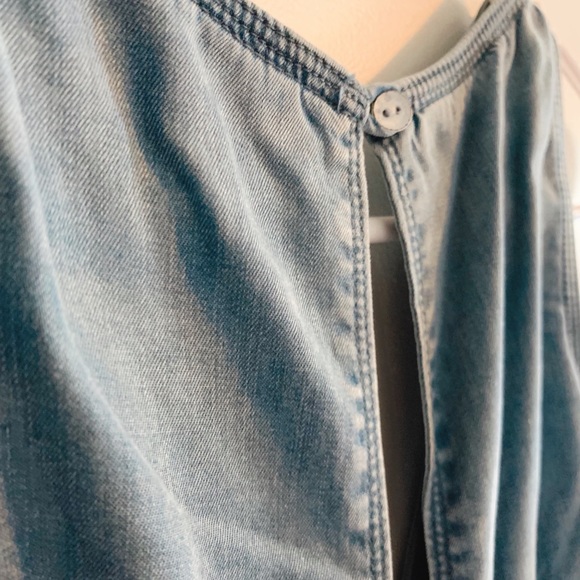 Rag & Bone Denim Tie Back Romper - Picture 8 of 8